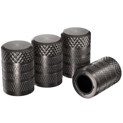 Tire Valve Stem Caps (Grey)