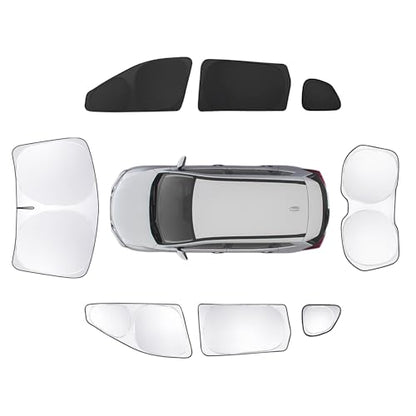 8pcs Car Window Shades for Nissan Rogue 2014 (for Rogue2014-2020)