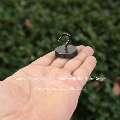 Magnetic Hooks Steel Tube Design for Cruise (Gunmetal / 100lb Magnetic Hooks)