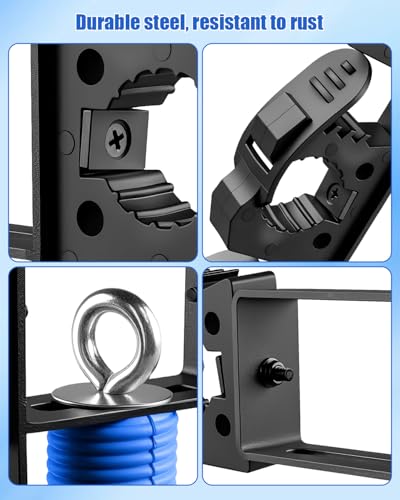 Upgraded Dual UTV Cargo Bed Tool Holder Fits for Polaris Ranger & General