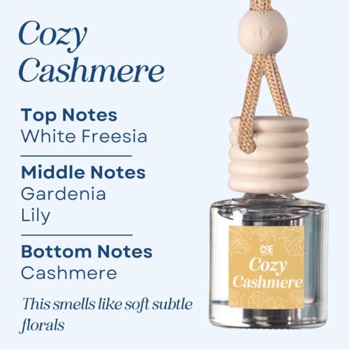 CANDECraftCo 2 Pack Hanging Car Air Freshener Diffuser for Essential Oils