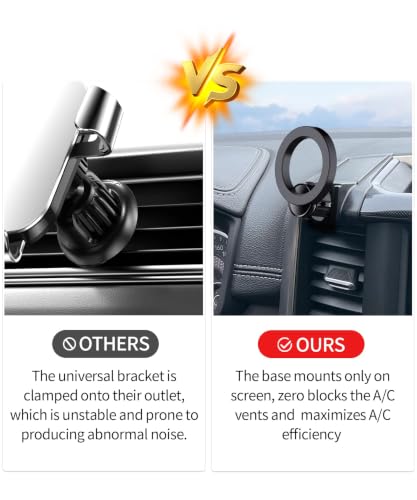 Car Phone Holder for Dodge Ram 1500 (for 2019-2026 RAM 1500 2500 3500 (5/8.4-inch))