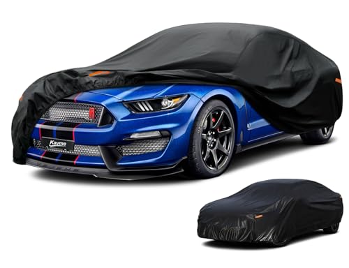 Coupe Car Cover Waterproof All Weather (PE-Black / 1 C4 Fit Coupe/Cabrio-Length (186" To 195"))