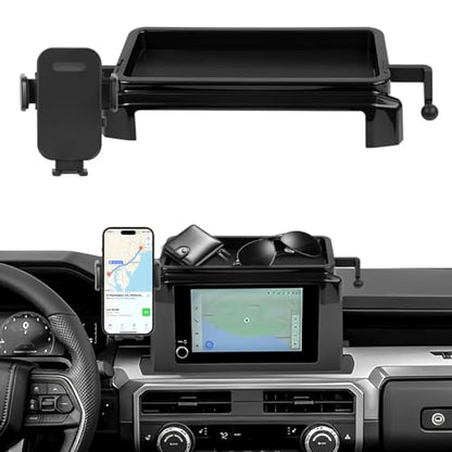Car Phone Holder Compatible with Toyota Tacoma 2024 2025 Accessories 8 (2024 2025 Tacoma 8inch)