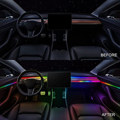 Dreamcolor Acrylic Interior Car LED Strip Light 43 (Dreamcolor Light Strip - 43 inch)