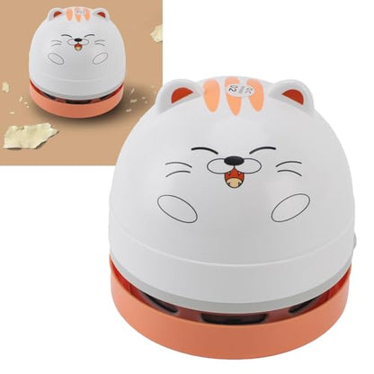Mini Desktop Vacuum Cleaner AA Battery Powered