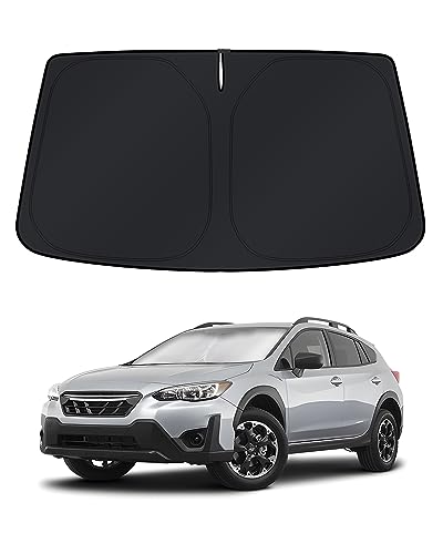 Windshield Sun Shade for Subaru Crosstrek 2024 2025 2026 Accessories Window Sunshade Sun Visor Protector Foldable Blocks UV Rays Keep Car Cooler (FOR | Subaru Crosstrek 2024-present)