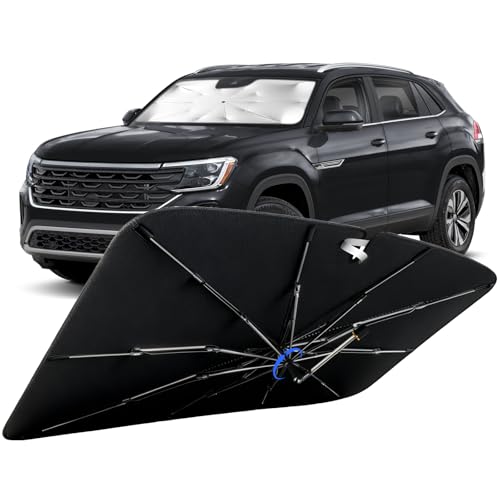 Windshield Sun Shade for Volkswagen Atlas Cross Sport 2020 (Fit for Volkswagen Atlas Cross Sport 2020–2026)