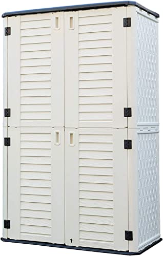 Storage Shed Weather Resistance (white / Tall Shed-53 cu ft)