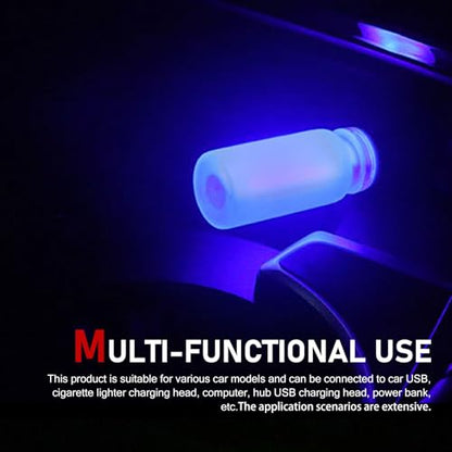 Car USB Atmosphere Lamp (1 PC / Blue)