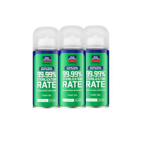 Glodway Whole Car Air Refresher Spray (6 Ounce (Pack of 3) / Green)