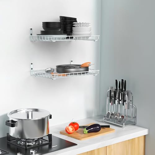 Wall Shelves 12 * 18 inch Wall (White / 12x18 in)