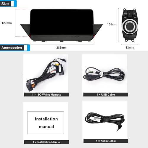 10.25" Linux Head Unit for BMW X1 E84 CIC 2009