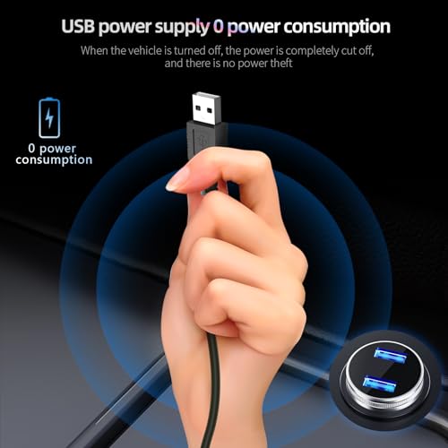 New Speedometer HUD GPS Digital Speed Meter MPH Car Head Up Display Suitable for All Cars (X2)