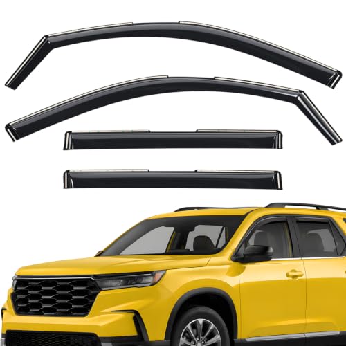 Extra Durable Window Deflectors in (For Honda Pilot 23-26)