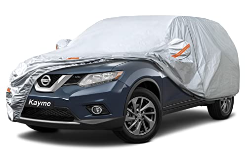 SUV Car Cover Waterproof All Weather (C12 For SUV JEEP-Length ( 182-190 inch ))