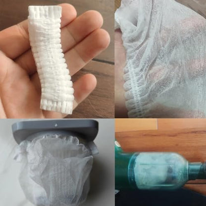 100 Pack Hand Vacuum Filter Cover Disposable Non