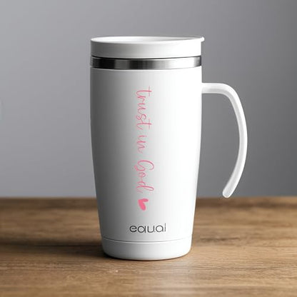 4 x Trust in God Rear View Mirror Decal