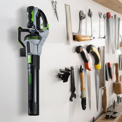 Leaf Blower Wall Mount Holder Compatible with EGO 765 CFM Power+ LB7654 & LB7650 (Black)