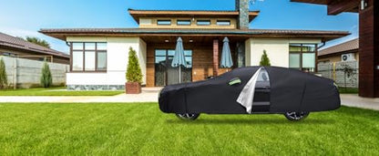 Car Cover Custom Fit for Dodge Challenger 2008 (Fit for Dodge Challenger Black)