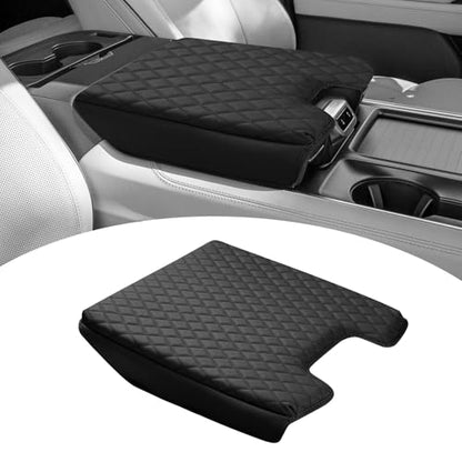 Custom for 2026 2025 Ford Expedition Platinum Center Console Cover Armrest Cover for Expedition Accessories Armrest Cushion Pad Leather Middle Console Cover Seat Box Protector Anti (Size for Ford Expedition Platinum 2025-2026)