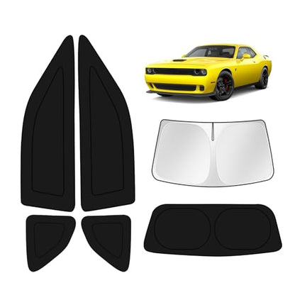 Car Window Shades for Dodge Challenger 2015 (FOR | Challenger 2015-2023 (6pcs))