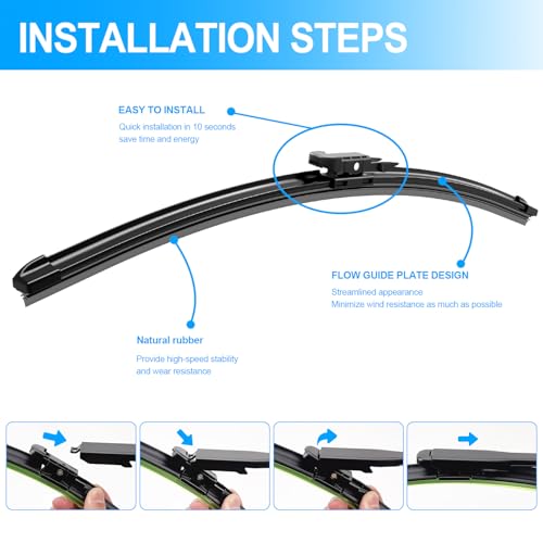 Windshield Wipers (28''+28''+11'' / for 2013-2019 Ford Escape)