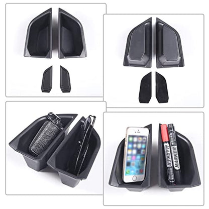 Front Rear Door Side Storage Box Compatible with Audi Q4 E (Front Rear Door Storage Box)