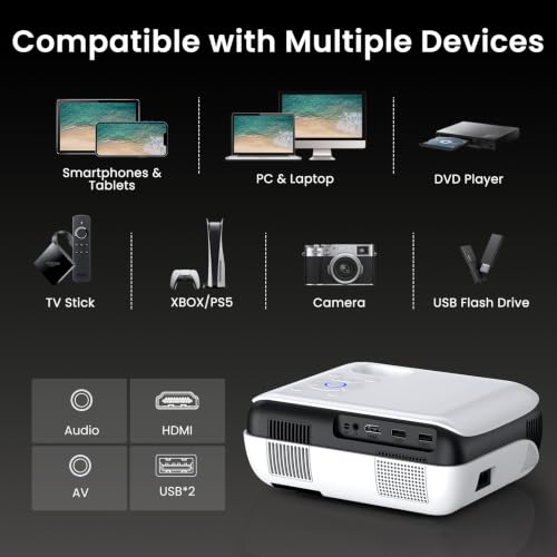 Native 1080P Outdoor Smart Projector (Standard)
