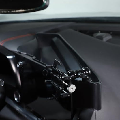Dashboard Storage Tray Behind Navigation Screen with Phone Holder for Corvette C8 Stingray 2020 (Type B)