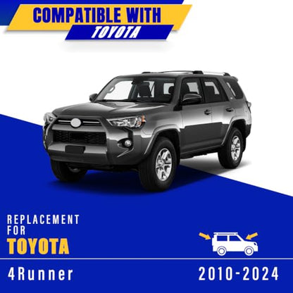 3 Wipers Fits Toyota 4Runner 2010 (24"+20"+12")