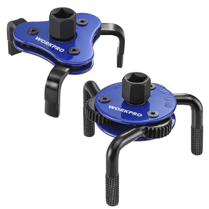 Universal Oil Filter Wrench Adjustable (Blue)