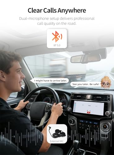 Android 13 Car Stereo for Toyota 4Runner 2010 (Black)