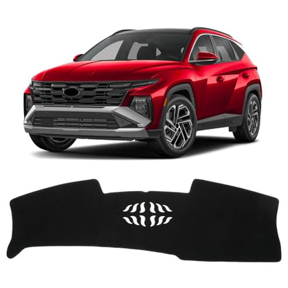 Black Dash Cover Compatible with Hyundai Tucson 2025 2026 (Tucson 25-26(Black))