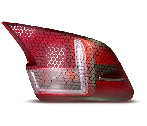 Honeycomb Matte Smoke Taillight Tint Bulk Vinyl Roll (1ft x 5ft)