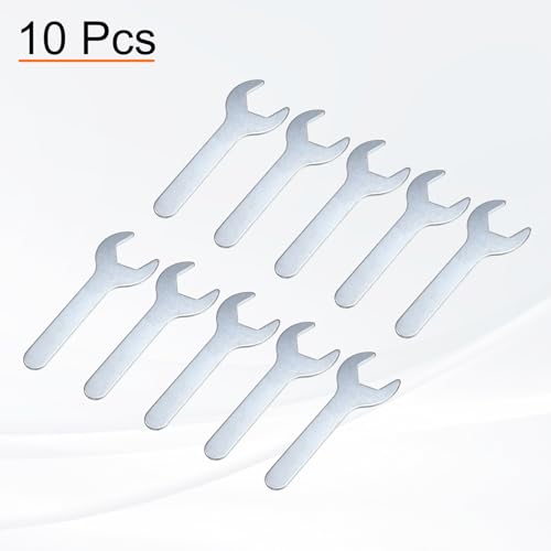 10pcs Small Wrench 24x120x2.3mm Metric U (24x120x2.3mm)