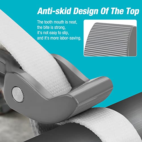 Strap Wrench 12" Handle (12 Inch / Grey)