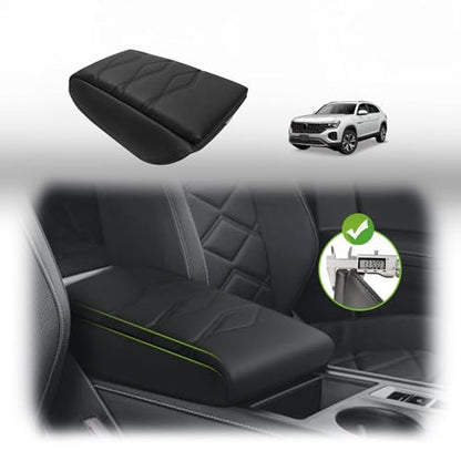 Armrest Cover for Atlas & Cross Sport 2024 (20) 24+ |Atlas| V1 Black, +Thick)