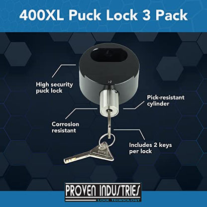 Puck Lock Set (Black)