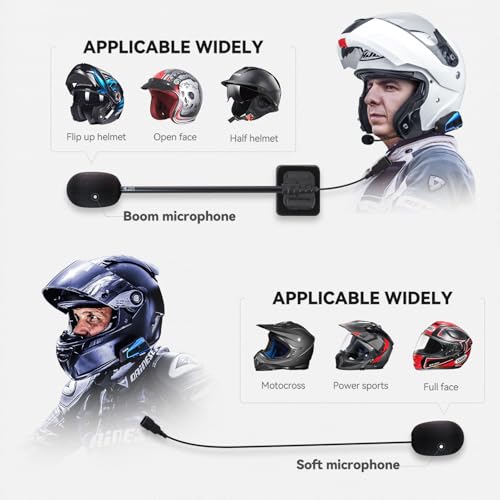 B4FM Motorcycle Bluetooth Headset (B4FM Dual Pack)
