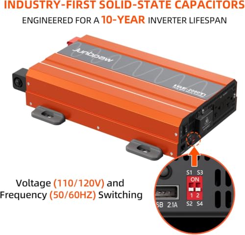 2080W Pure Sine Wave Power Inverter 24V to 110