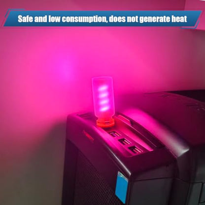 2PCS LED Car Interior Light (Pink)
