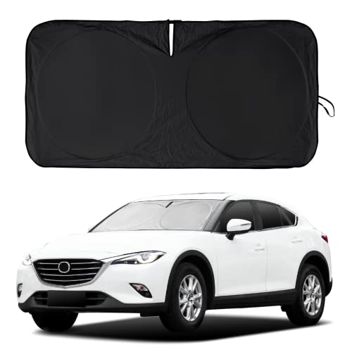 Windshield Sun Shade Compatible with 2024 2023 2022 2021 2020 2019 2018 Mazda CX5 CX (for 2018-2024 Mazda CX5)