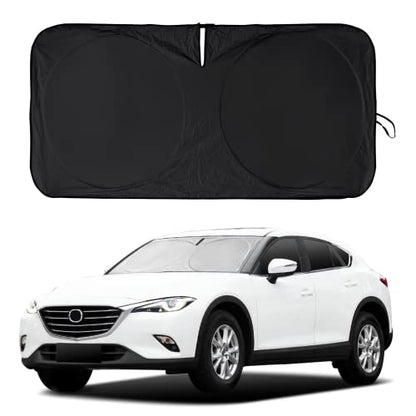 Windshield Sun Shade Compatible with 2024 2023 2022 2021 2020 2019 2018 Mazda CX5 CX (for 2018-2024 Mazda CX5)