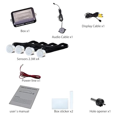 Parking Sensor Kit LCD (Blue)