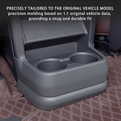 Center Console Rear Cup Holder Anti Kick Cover for Sienna 2021 (Center Rear CP-Anti)