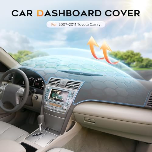 Gray Dash Cover for 2007 (3)07-11 Camry(Gray))