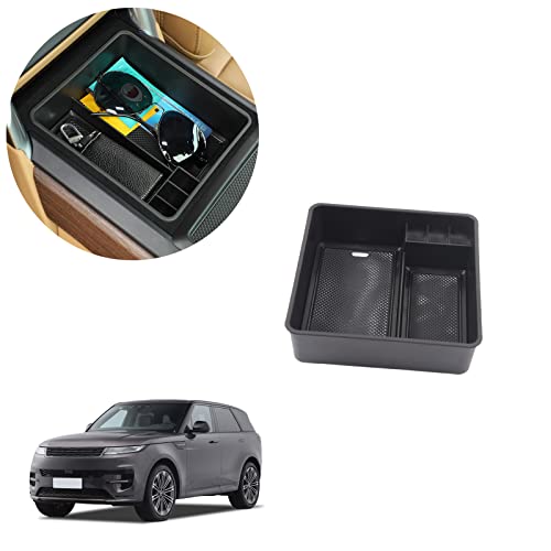 Car armrest Organizer Storage Box Compatible with Land Rover Range Rover Sport (QT-803/T)