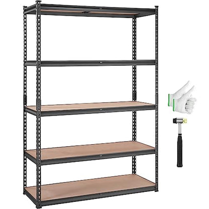 Storage Shelves 5 (18" D x 48" W x 72" H)