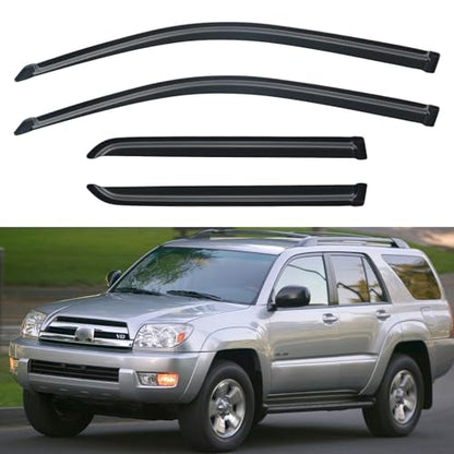 Window Visors Rain Guards for 2003 (2003-2009 Toyota 4Runner)